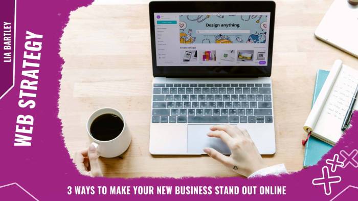 Three ways to make your new business stand out online | Engage Web