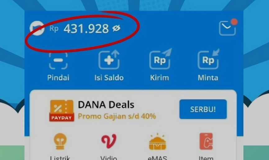 link dana kaget hari ini