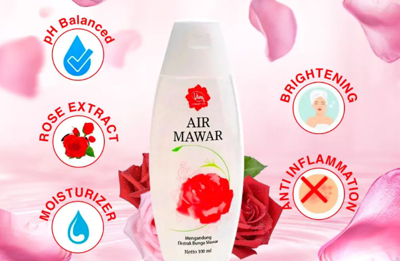 perawatan kulit pakai air mawar viva