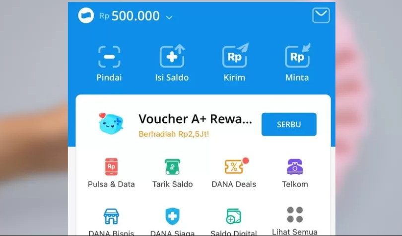 saldo dana gratis hari ini