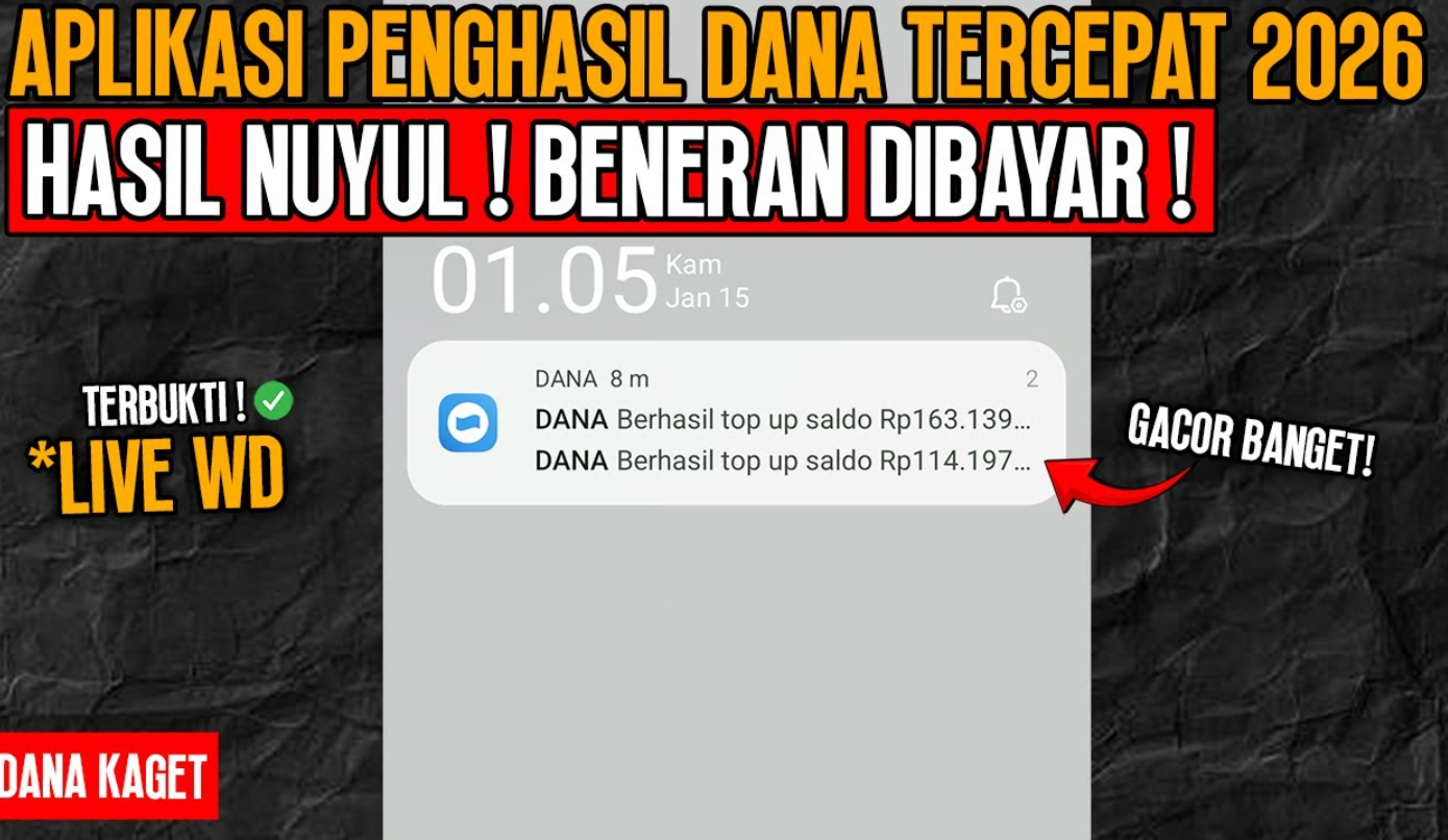 klaim saldo dana gratis