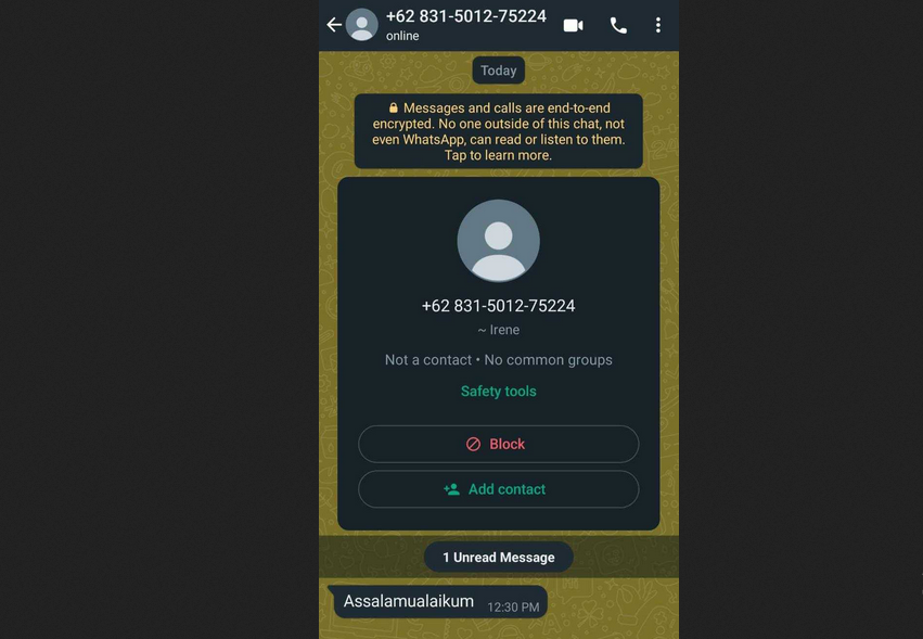 tanda kamu diblokir di wa