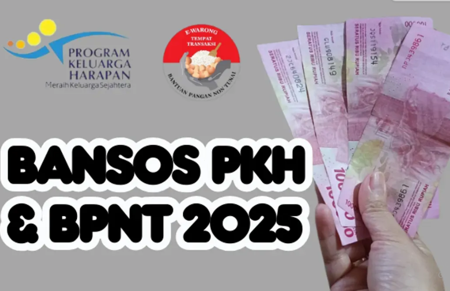 bansos pkh dan bpnt cair