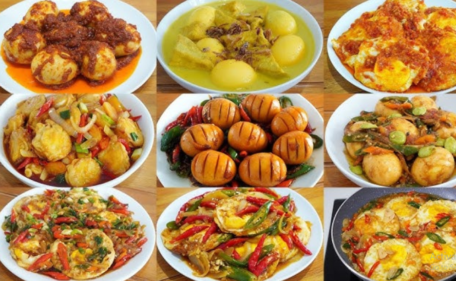 menu buka puasa dari telur