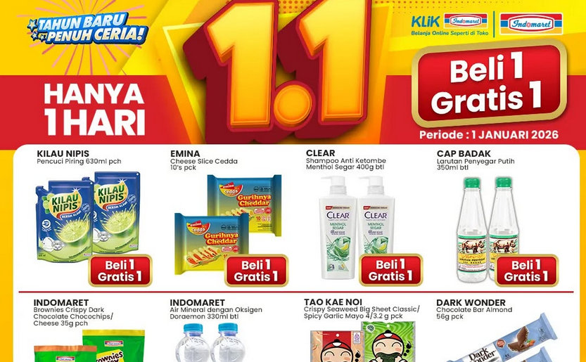 promo indomaret weekday