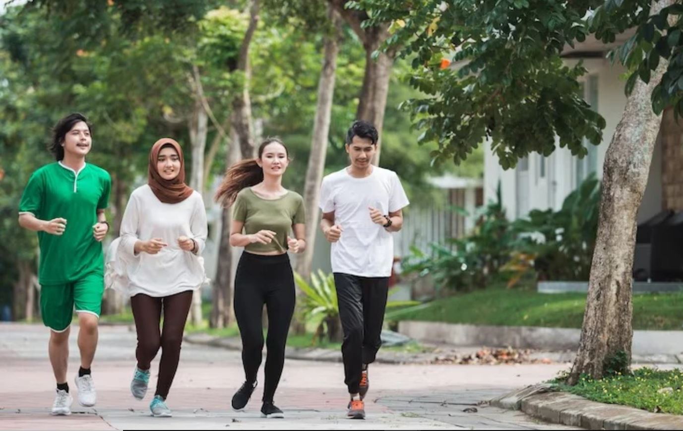 olahraga sebelum buka puasa